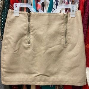 Forever 21 leather mini skirt